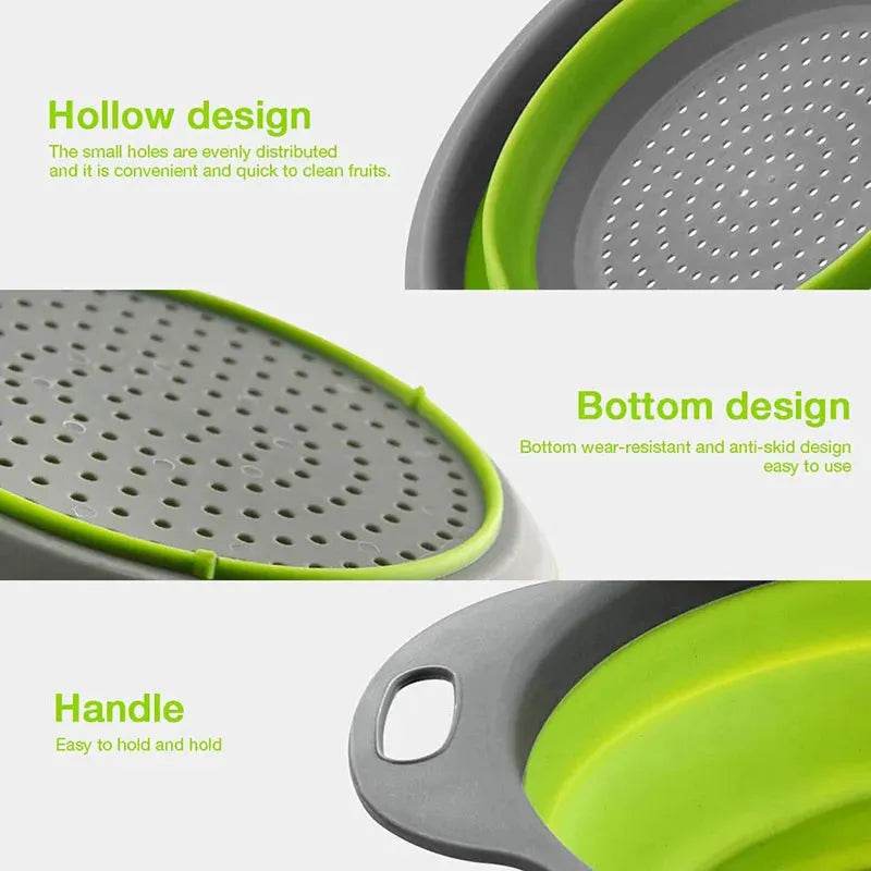Folding Pasta Colander | Iron Phoenix 2025 - Iron Phoenix GHG