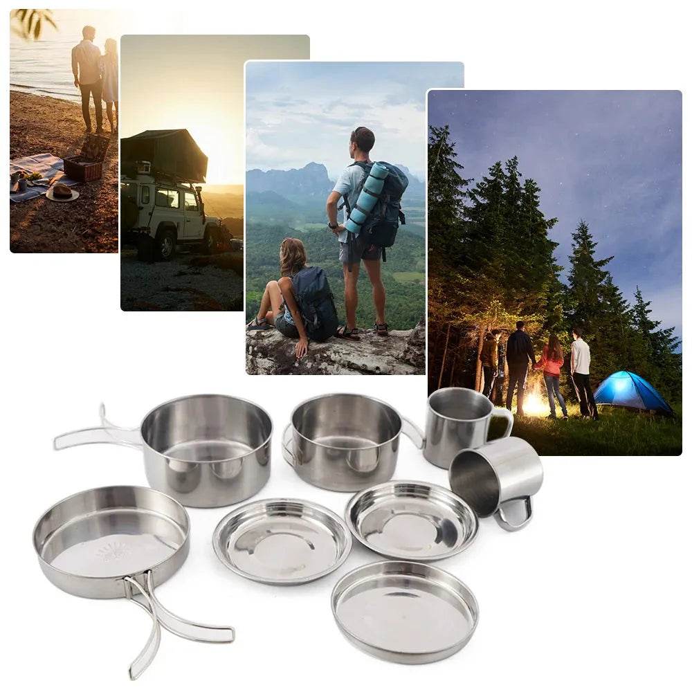 Stainless Camping Cookware set Iron Phoenix GHG 2025 - Iron Phoenix GHG