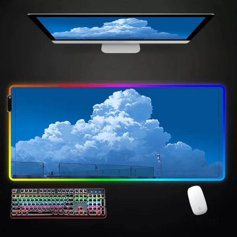 RGB Mousepad - Large Eco Japanese LED - Iron Phoenix GHG