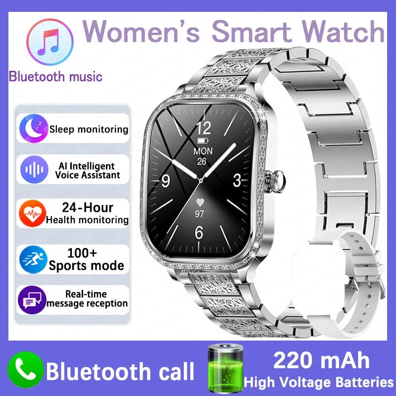 Smart Watch - Eco ChiBear 1.75" IP68 Fitness - Iron Phoenix GHG