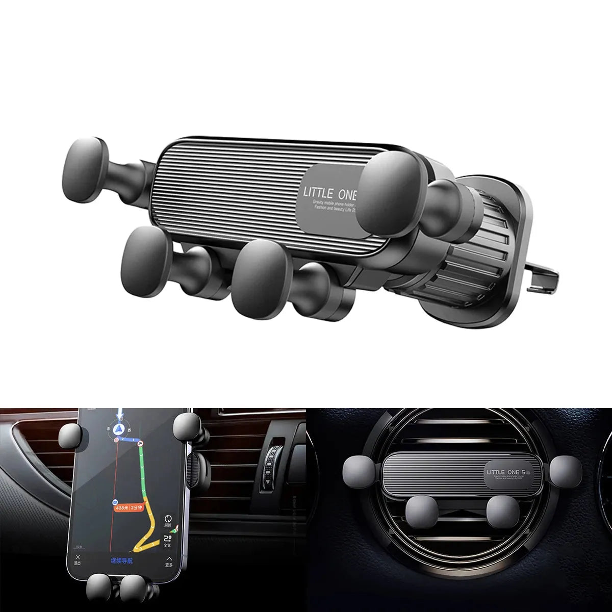 Pro Car Phone Holder by YYLMONE Gravity 4.7-7in | 2025 - Iron Phoenix GHG