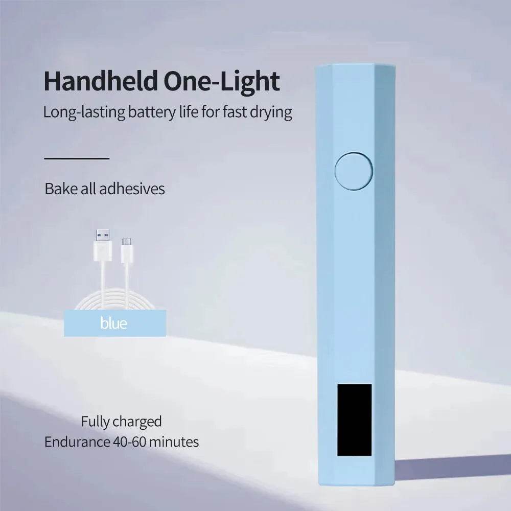 Handheld UV LED Nail Lamp (by YIKOOLIN) Eco 2025 - Iron Phoenix GHG