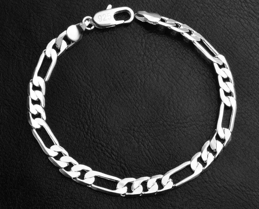 925 Sterling Silver Rope Bracelet 4mm (by SilverTwist) Eco 2025 - Iron Phoenix GHG