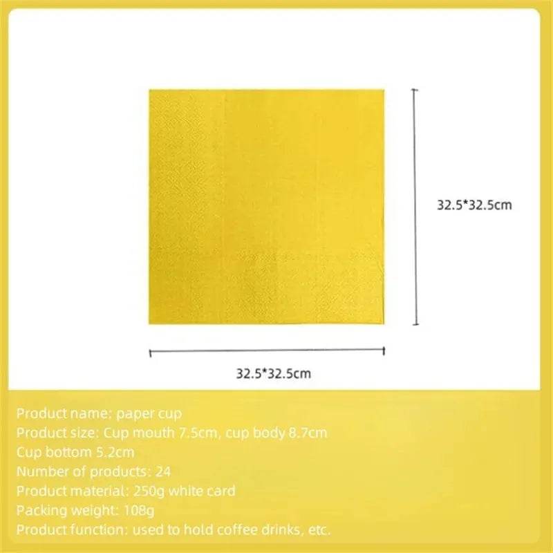 Spring Solid Yellow Party Decor Iron Phoenix GHG 2025 - Iron Phoenix GHG