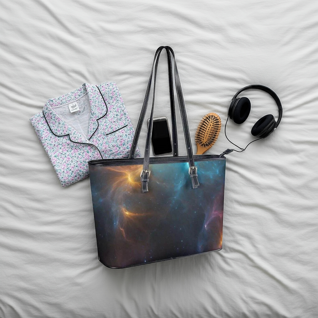 Celestial-Inspired Tote Bag - Stylish Storage