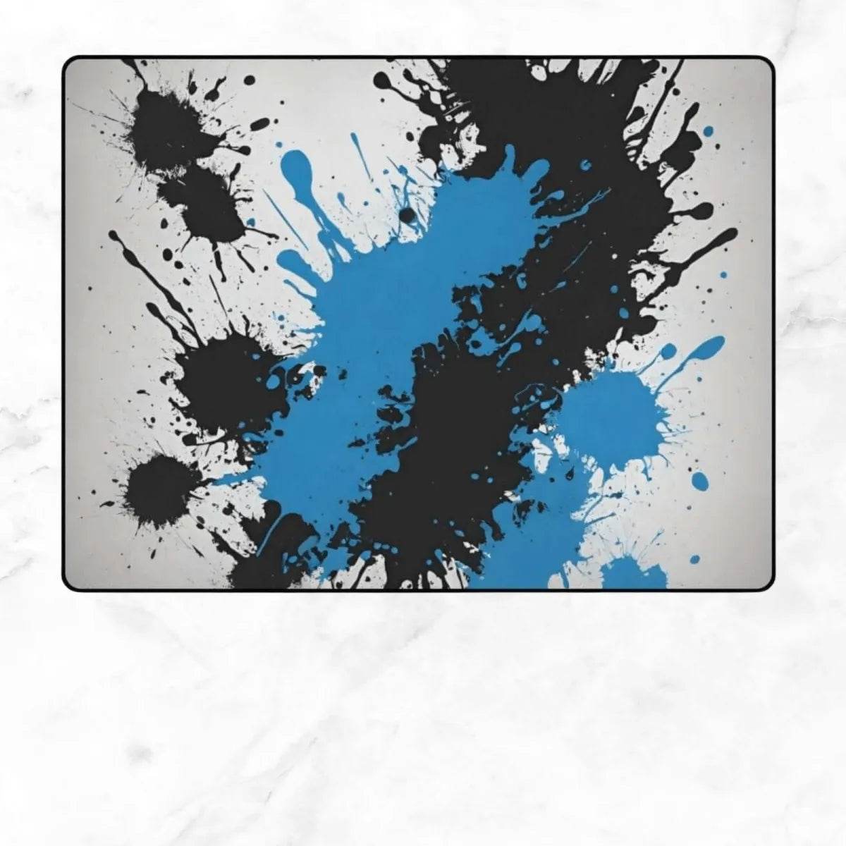 Abstract Gaming Area Rug - Dynamic Design for Stylish Game Rooms - Iron Phoenix GHG