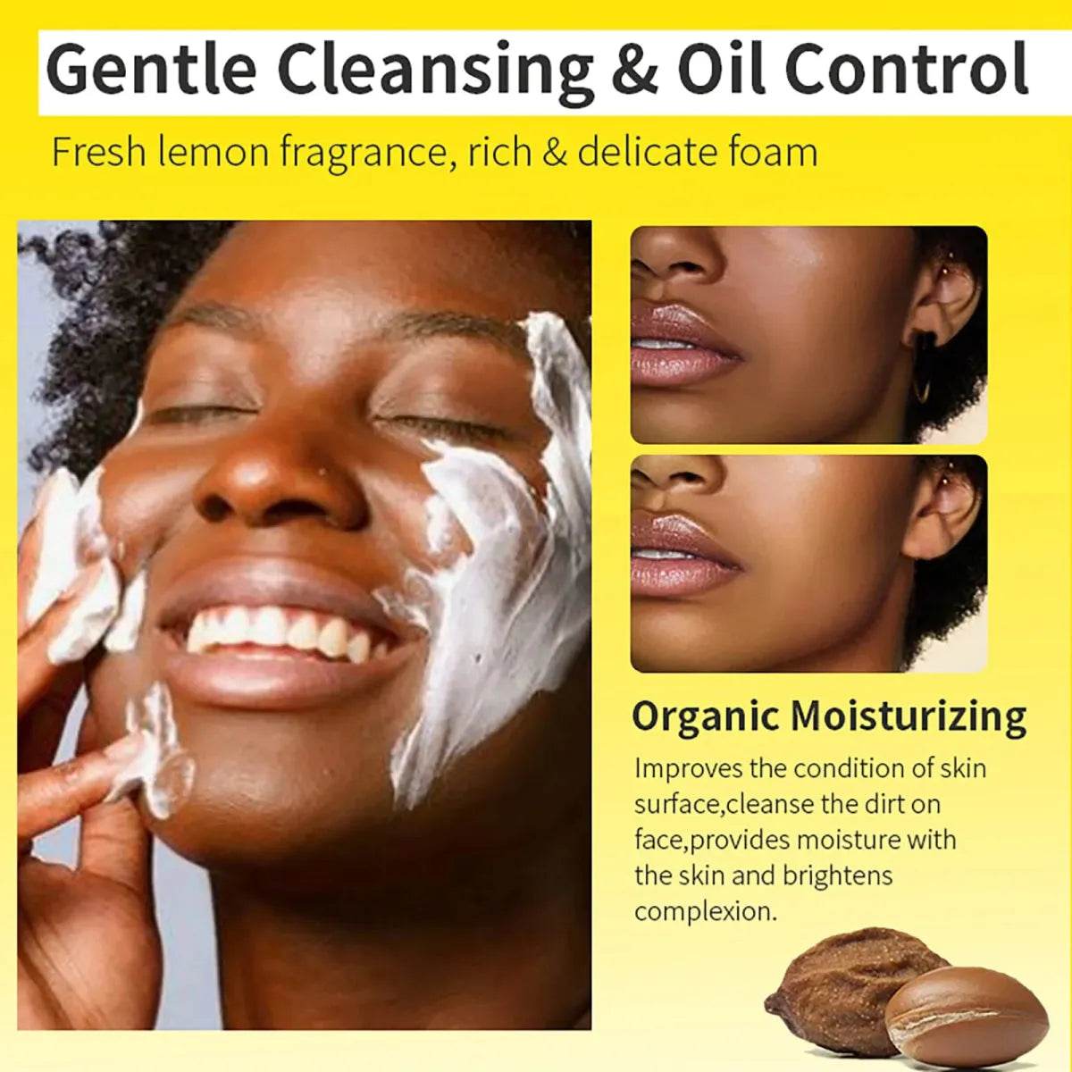 AILKE Lemon Soap for Brighter Clearer Smooth Skin - Iron Phoenix GHG