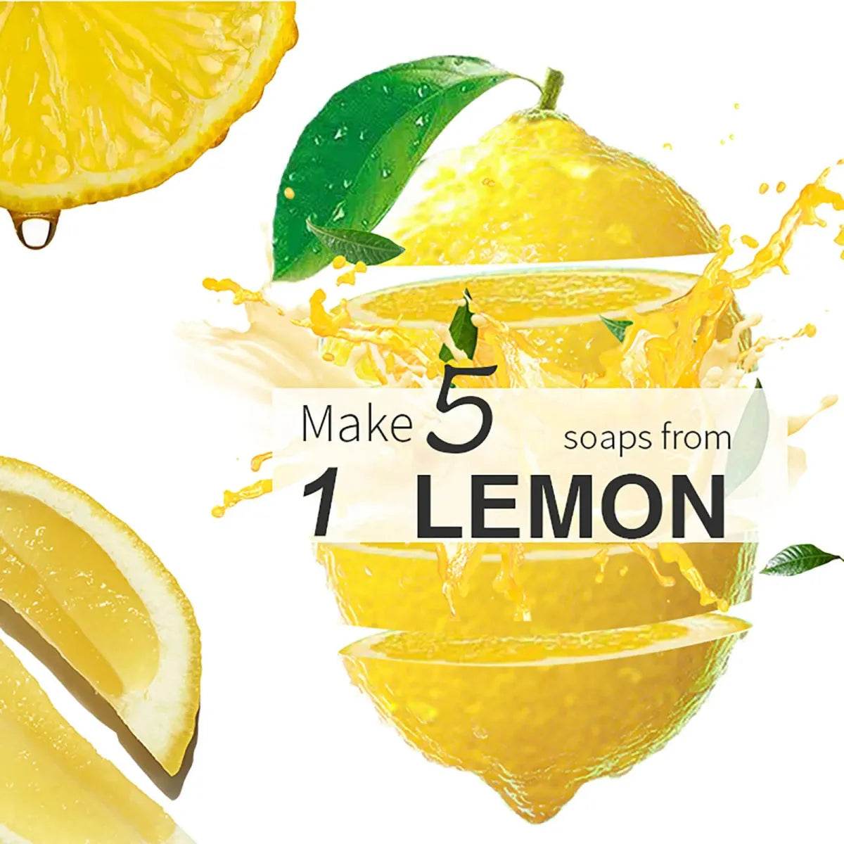 AILKE Lemon Soap for Brighter Clearer Smooth Skin - Iron Phoenix GHG