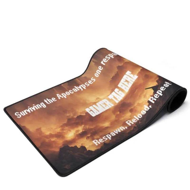 Apocalypse Gaming Mat | Personalized XL Survival Desk Pad - Iron Phoenix GHG