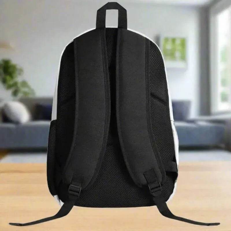 Black & Purple Backpack - Gaming, Sports & Calm Style - Iron Phoenix GHG