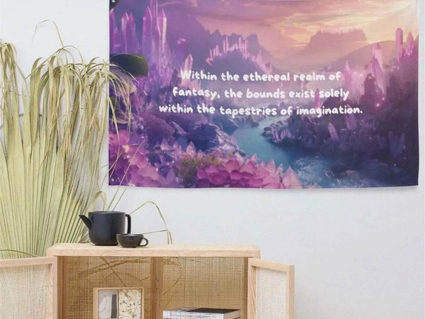 Ethereal Fantasy Wall Tapestry | Iron Phoenix GHG - Iron Phoenix GHG