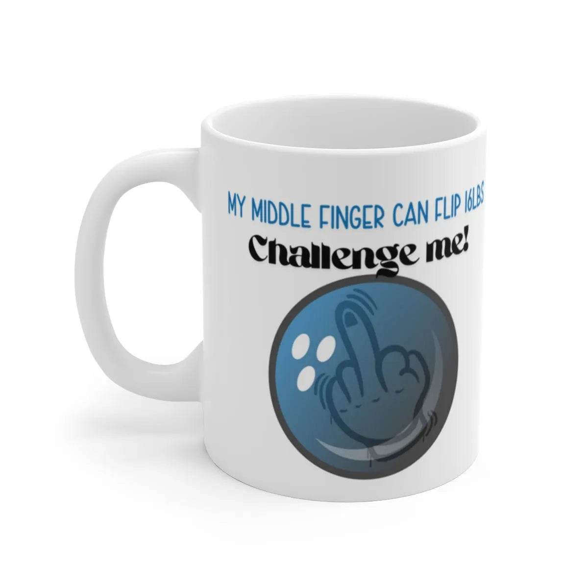 Bowling Challenge Mug - Humorous Gift - Iron Phoenix GHG