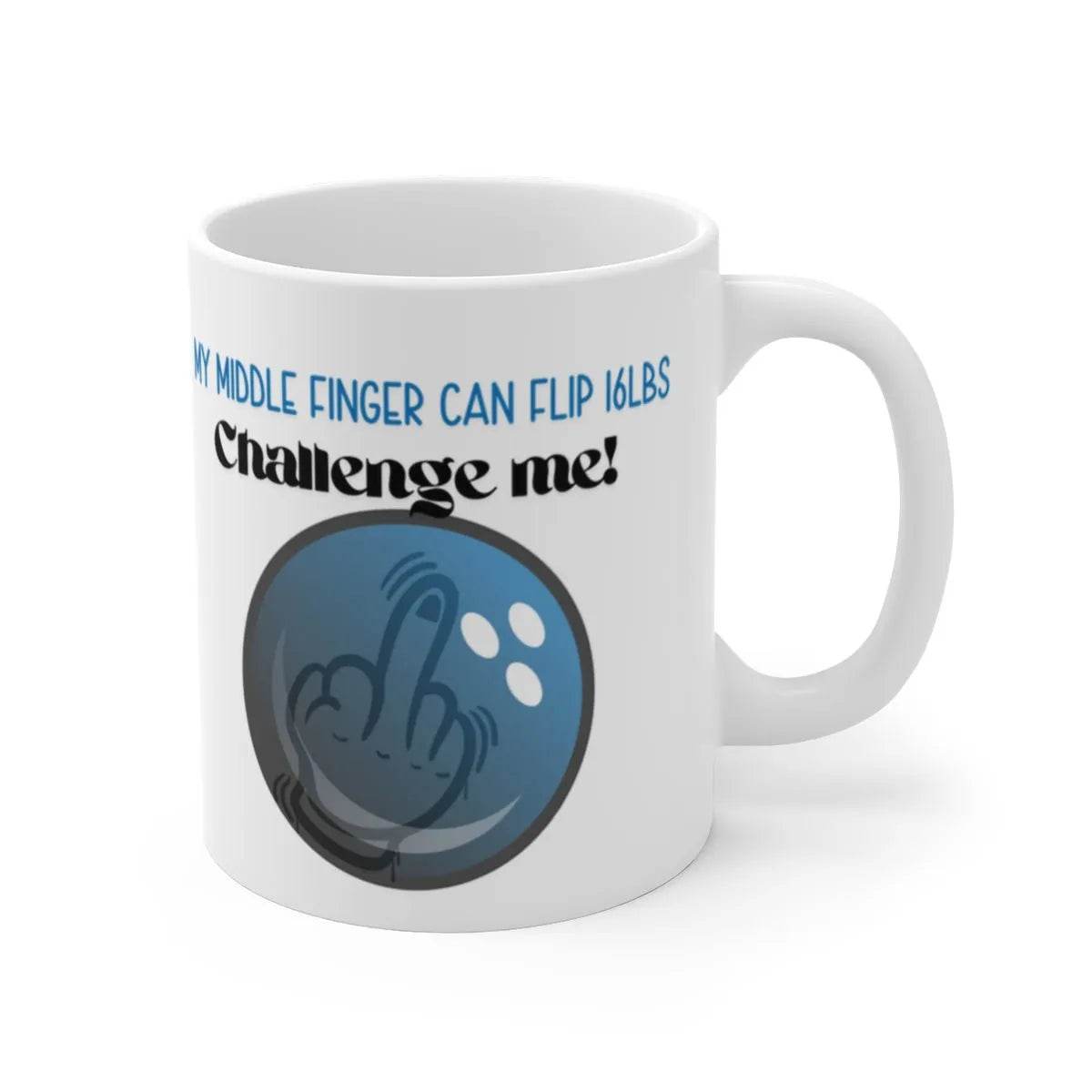 Bowling Challenge Mug - Humorous Gift - Iron Phoenix GHG