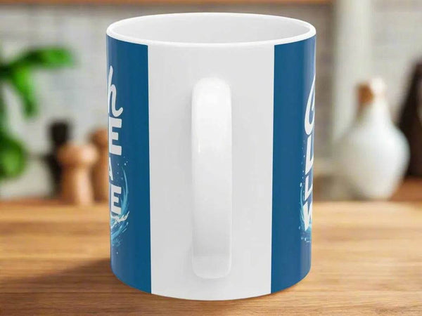 Wave Ceramic Mug | Catch Love | Resilience Coffee Cup - Iron Phoenix GHG