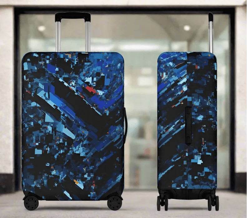 Cave Crystal Luggage Cover - Gaming, Sports & Calm Style - Iron Phoenix GHG