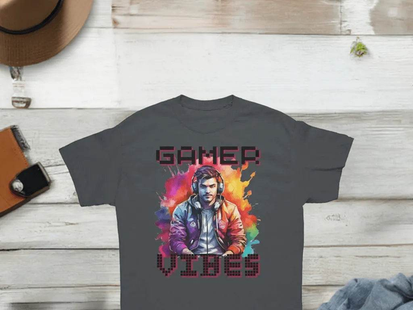 "Gamer Vibes" Shirt by Shadowseeker | Iron Phoenix GHG - Iron Phoenix GHG