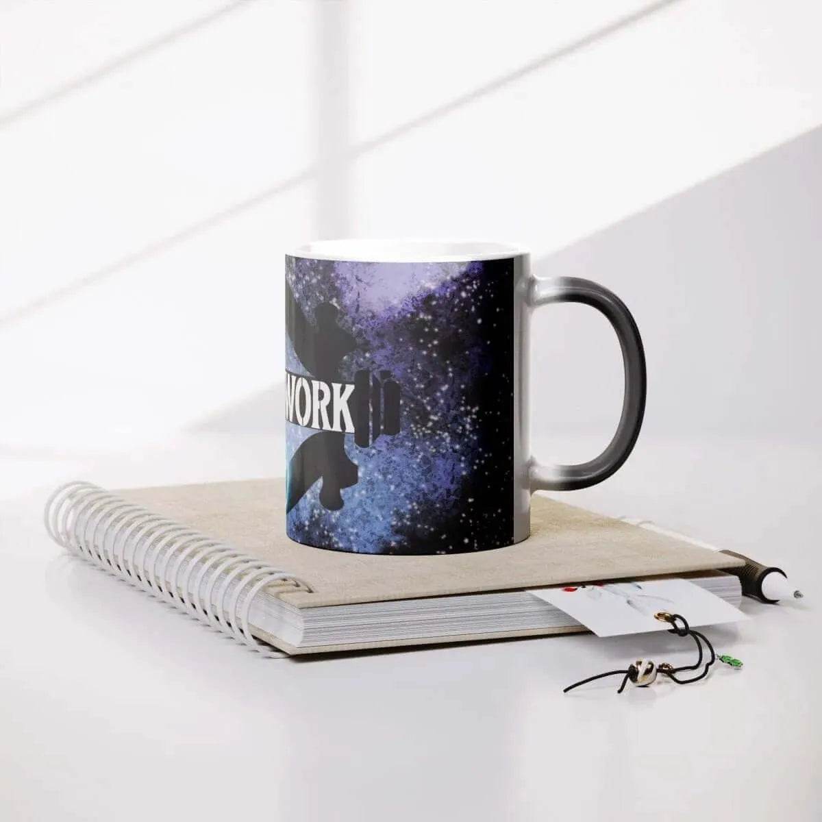 Color Changing Gamer Mug - Fun Thermal Cup for Gamers at Work - Iron Phoenix GHG