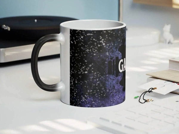 Color Changing "Gamer at Work" Mug SS | Iron Phoenix - Iron Phoenix GHG