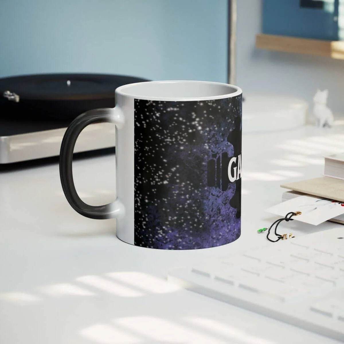 Color Changing Gamer Mug - Fun Thermal Cup for Gamers at Work - Iron Phoenix GHG