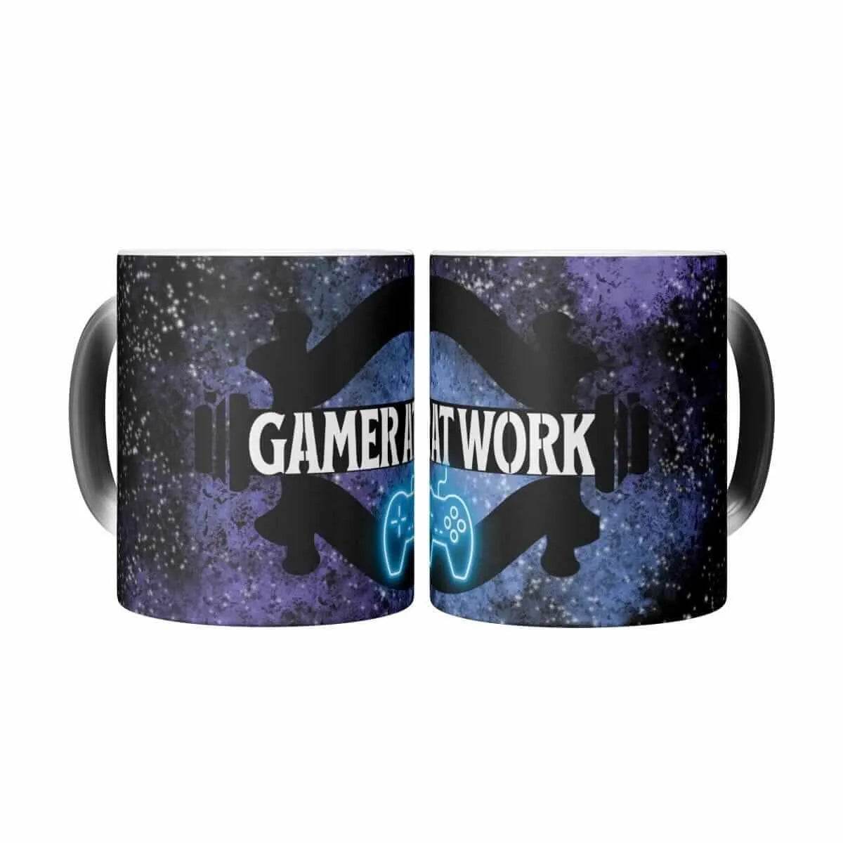 Color Changing Gamer Mug - Fun Thermal Cup for Gamers at Work - Iron Phoenix GHG