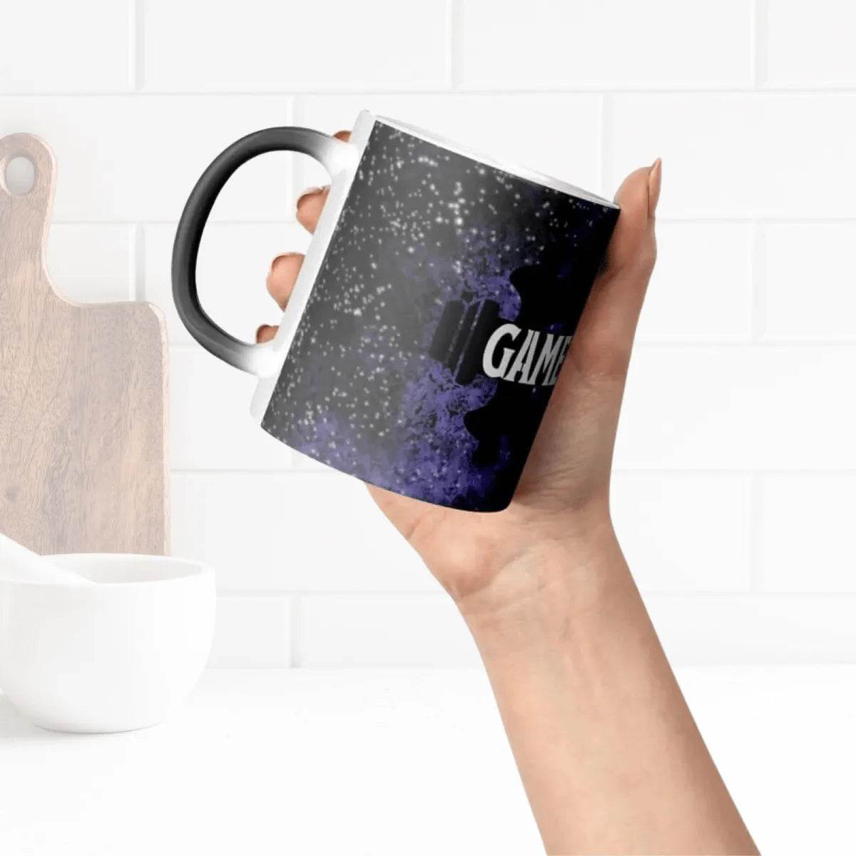 Color Changing Gamer Mug - Fun Thermal Cup for Gamers at Work - Iron Phoenix GHG