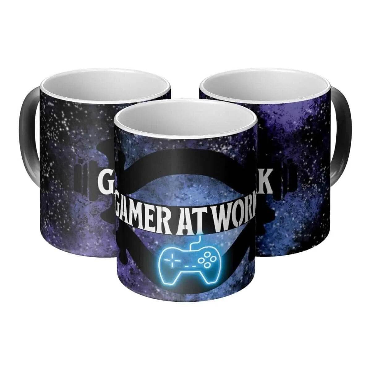 Color Changing Gamer Mug - Fun Thermal Cup for Gamers at Work - Iron Phoenix GHG