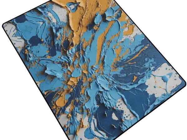 Van Gogh Style Rug | Starry Night Gaming and Yoga Mat - Iron Phoenix GHG