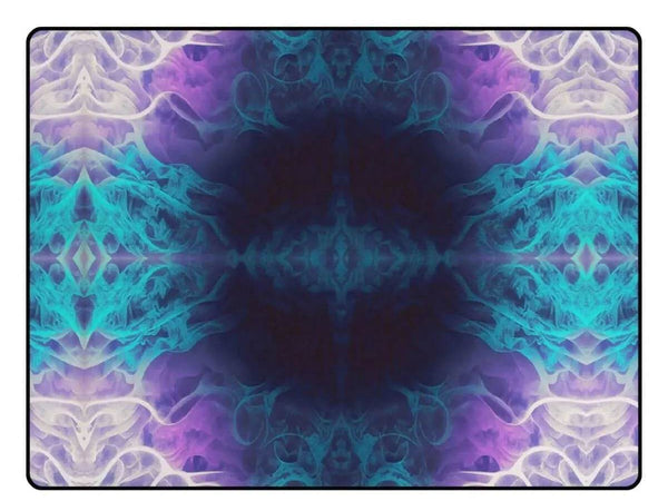 Galactic Whispers Rug | Cosmic Yoga and Gaming Mat - Iron Phoenix GHG