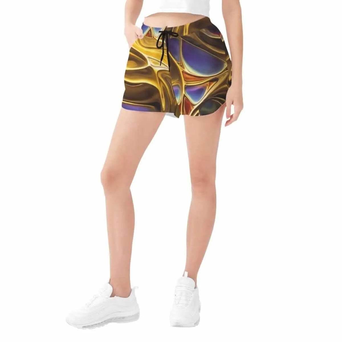 Flowy Printed Shorts - Stylish Summer Comfort - Iron Phoenix GHG