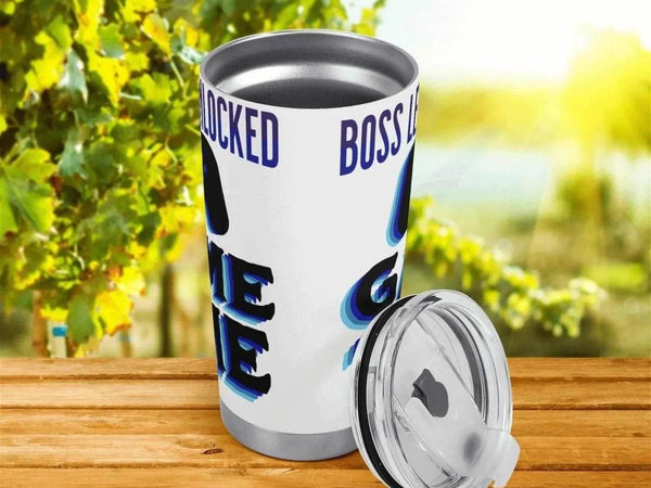 "Boss Level" Gamer Tumbler (20oz)| Iron Phoenix GHG - Iron Phoenix GHG