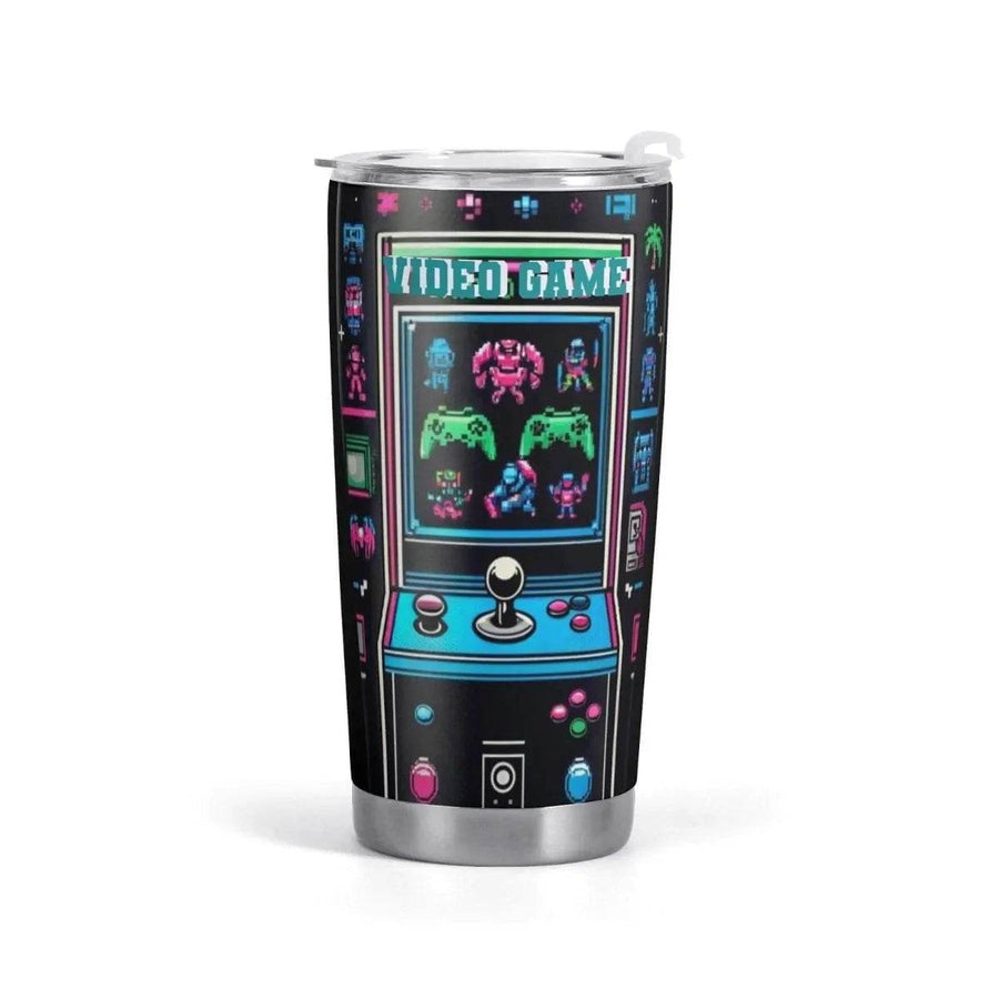 "Retro Arcade" Gamer Tumbler | Iron Phoenix GHG - Iron Phoenix GHG
