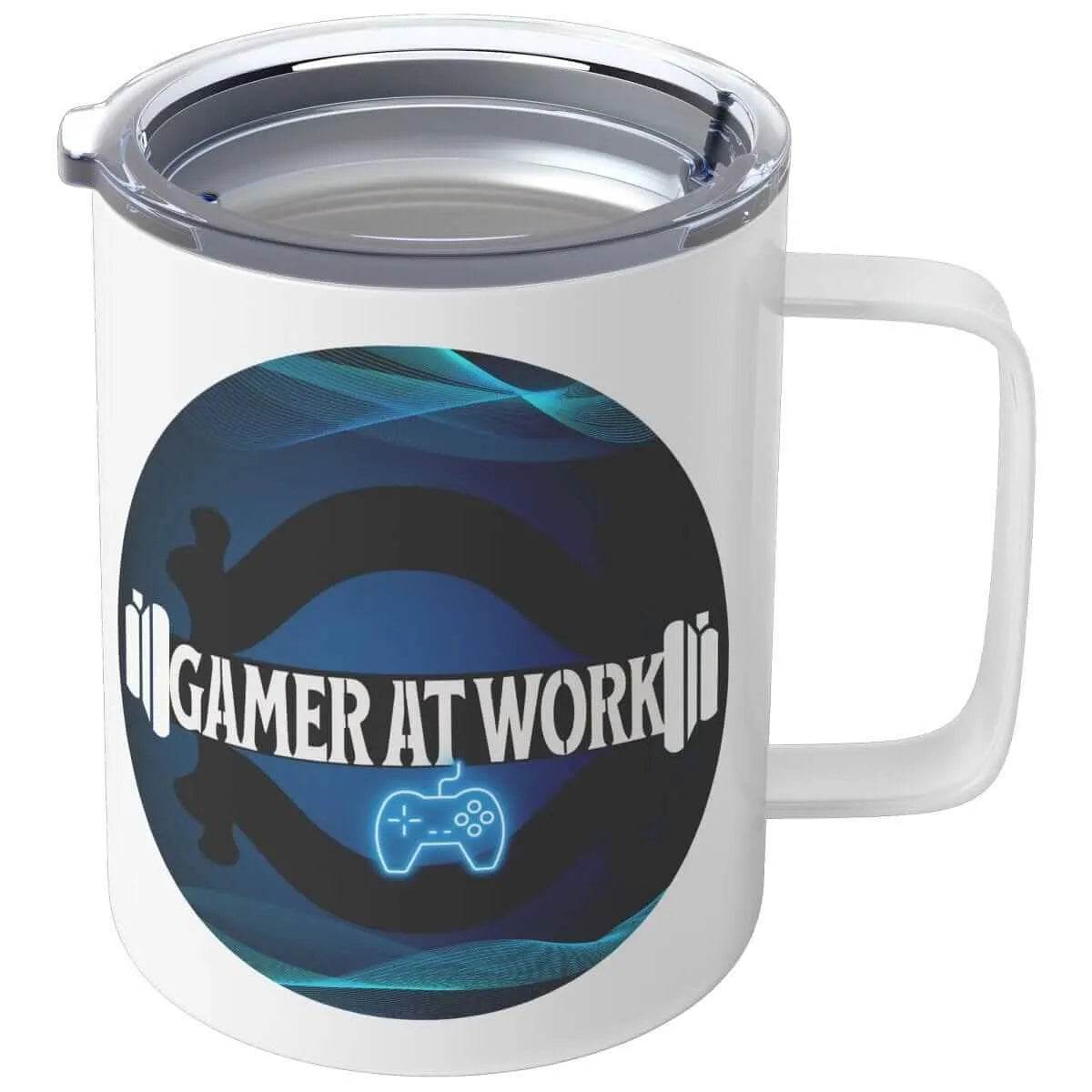 Gamer Insulated Mug - Hot Drinks for Gaming - Iron Phoenix GHG