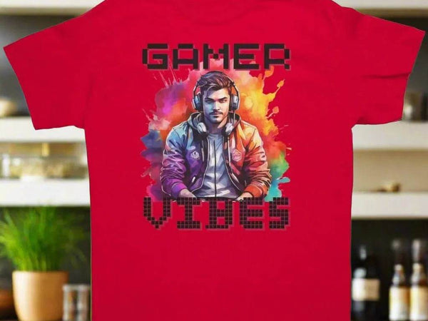 "Gamer Vibes" T-Shirt by Shadowseeker | Iron Phoenix GHG - Iron Phoenix GHG