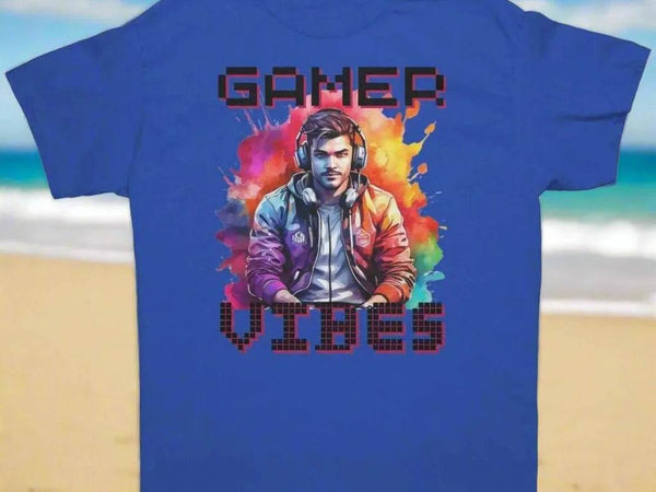 "Gamer Vibes" T-Shirt by Shadowseeker | Iron Phoenix GHG - Iron Phoenix GHG