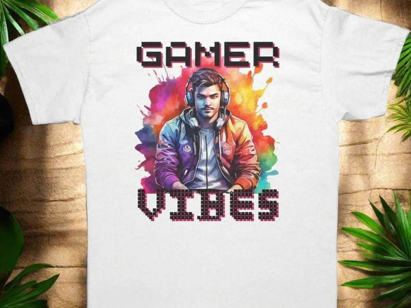 "Gamer Vibes" T-Shirt by Shadowseeker | Iron Phoenix GHG - Iron Phoenix GHG