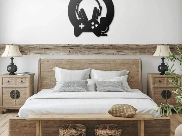 "Game On" Gamer Man Cave Wall Art | Iron Phoenix GHG - Iron Phoenix GHG
