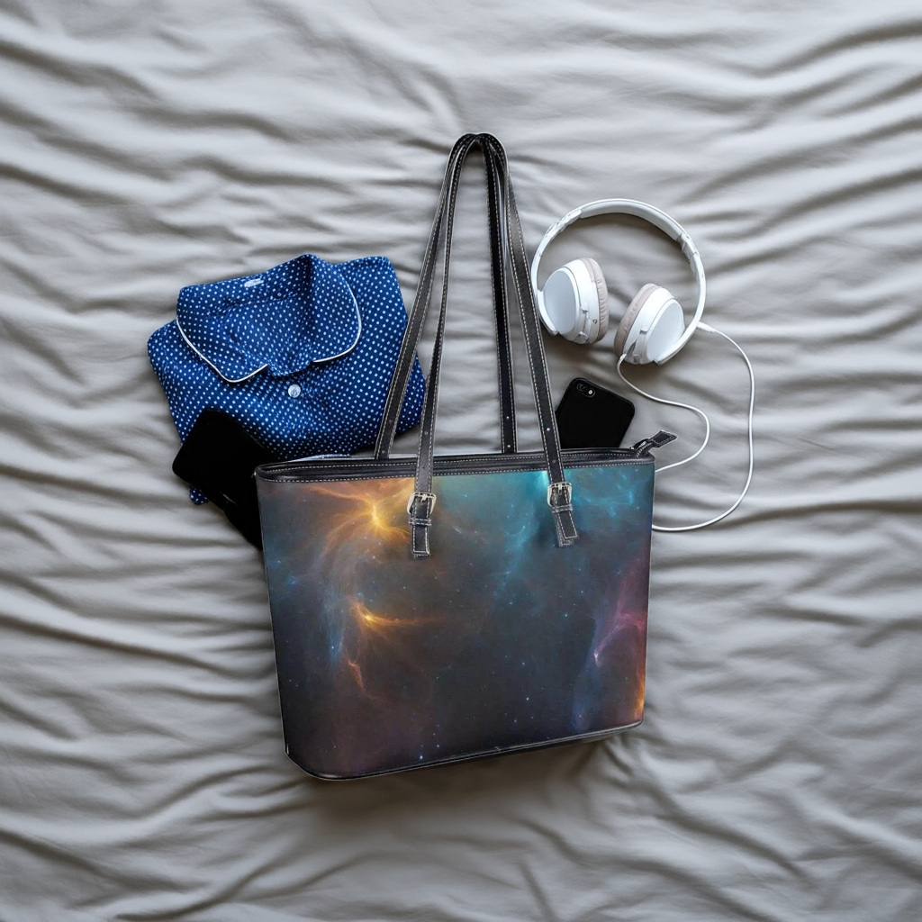 Celestial-Inspired Tote Bag - Stylish Storage