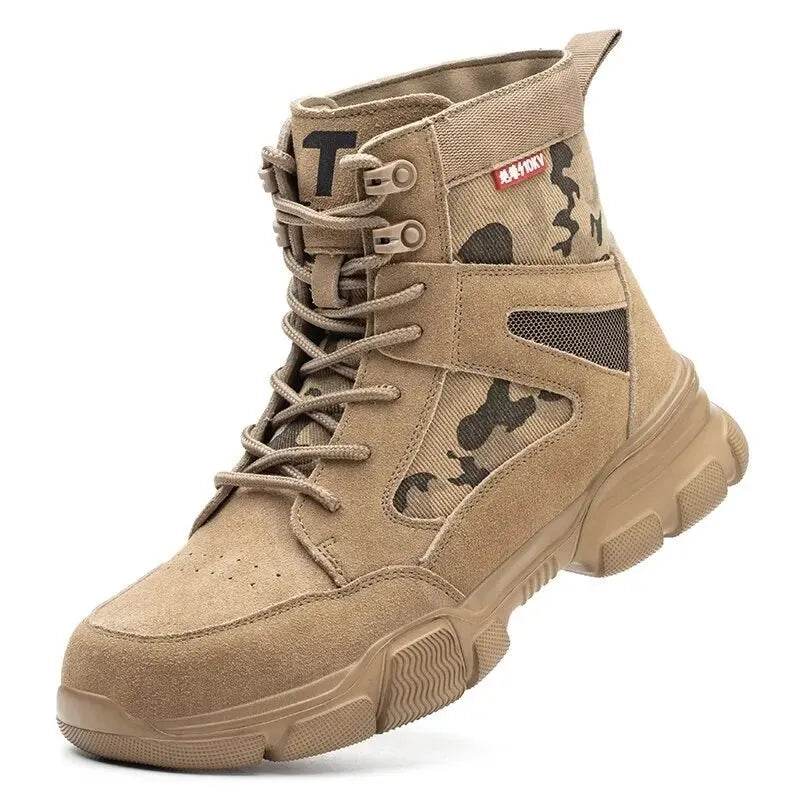 Indestructible Steel Toe Work Boots, Adult Safety - Iron Phoenix GHG