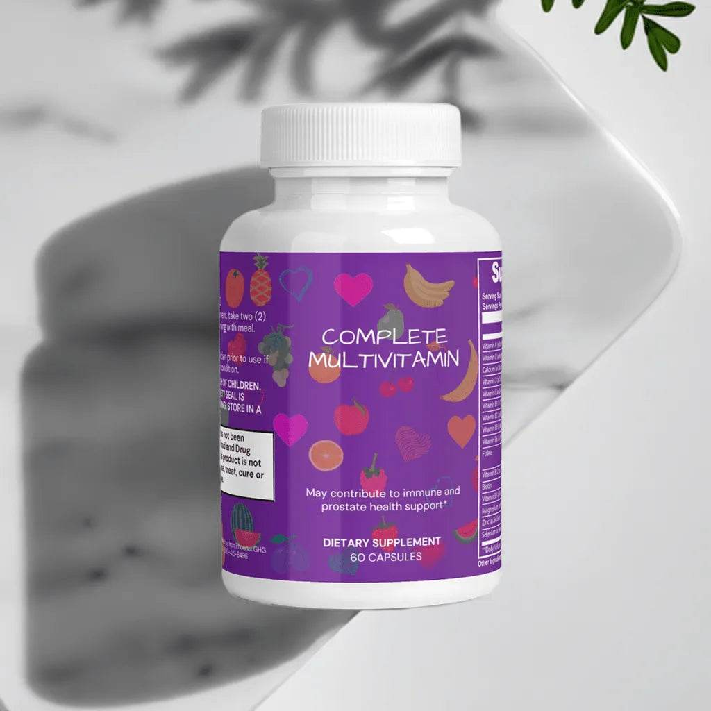Complete Multivitamin | Daily Immune | Energy Support Formula 60ct - Iron Phoenix GHG