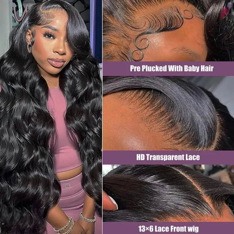Lace Body Wave Front Wig - 200% Eco 40in - Iron Phoenix GHG