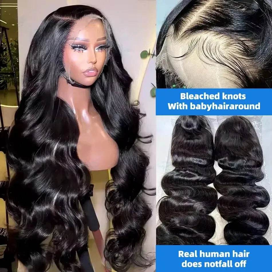 Lace Front Wig Black 40in Body Wave Iron Phoenix GHG 2025 - Iron Phoenix GHG