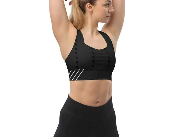 "Endurance" Longline Sports Bra gaming | Iron Phoenix - Iron Phoenix GHG