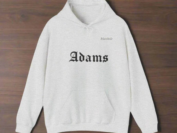 Massachusetts Masshole Adams Hoodie | Iron Phoenix GHG - Iron Phoenix GHG