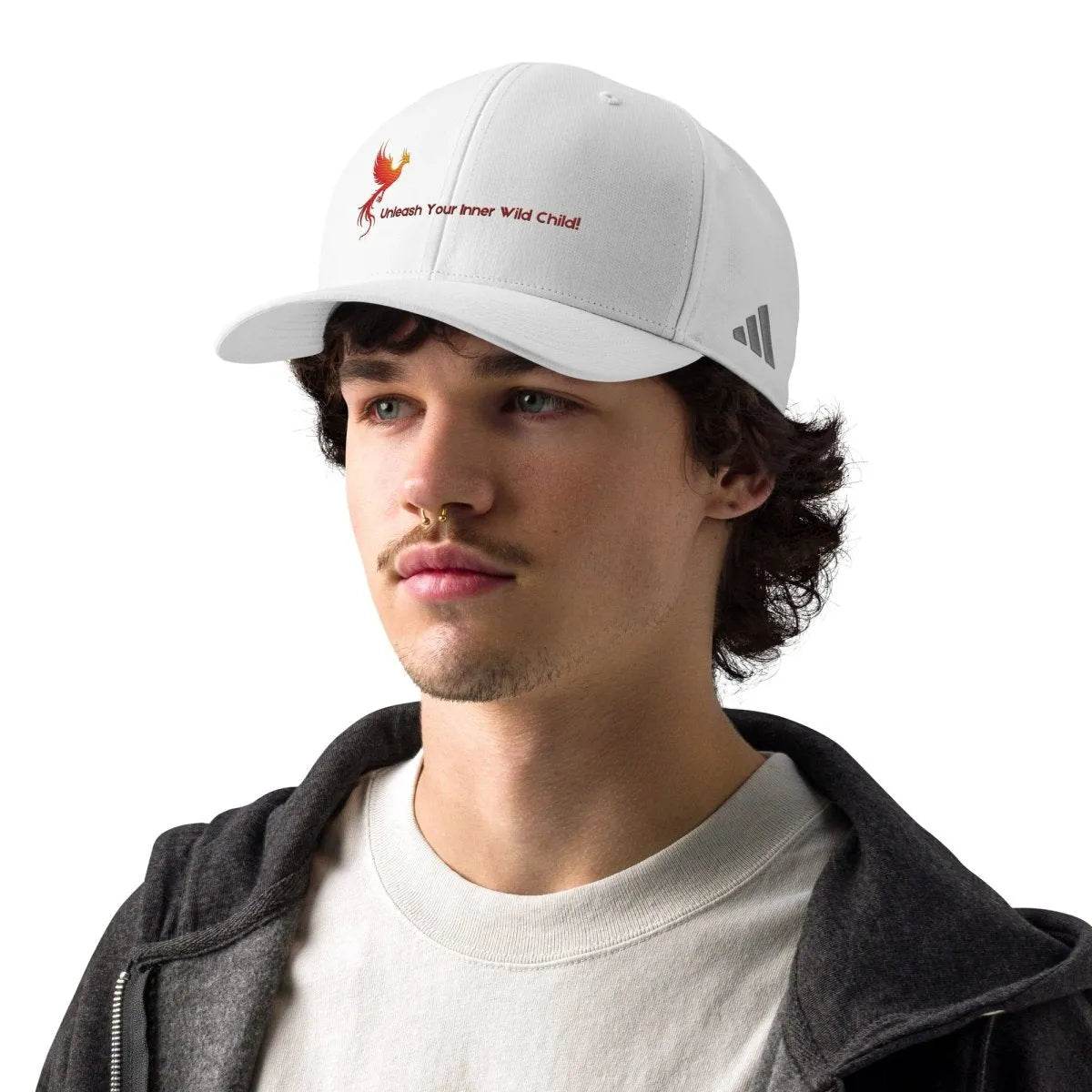 Moisture-Wicking Unisex Adidas Hat, Adult Fit - Iron Phoenix GHG