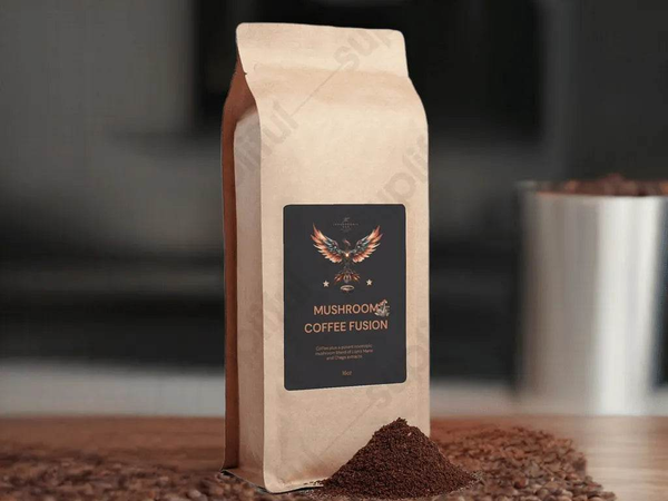 Mushroom Coffee - Chaga & Lion's Mane Blend, Enhanced Focus | Energy - Iron Phoenix GHG