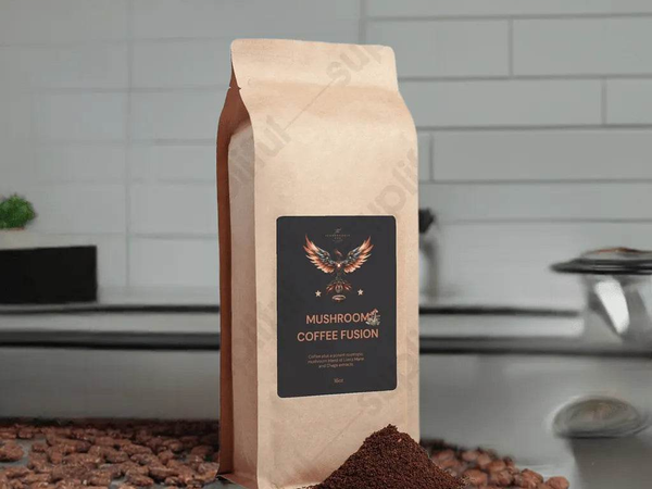 Mushroom Coffee - Chaga & Lion's Mane Blend, Enhanced Focus | Energy - Iron Phoenix GHG