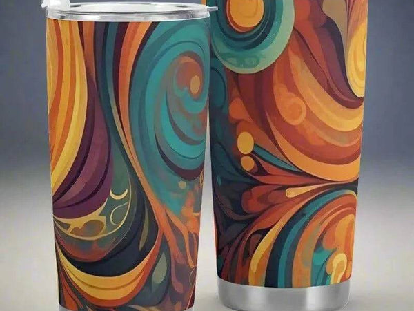 "Cosmic Swirl" Nebula Travel Mug | Iron Phoenix GHG - Iron Phoenix GHG