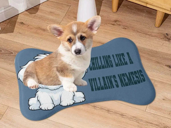Villain Nemesis Pet Mat | Funny Gamer Dog and Cat Rug - Iron Phoenix GHG