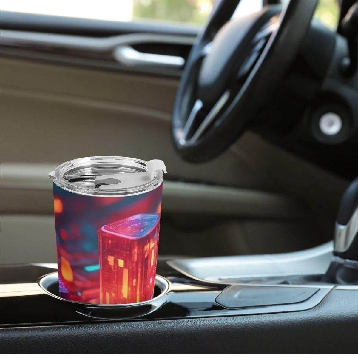 Neon Nights Tumbler - Gaming, Sports & Calm Comfort - Iron Phoenix GHG