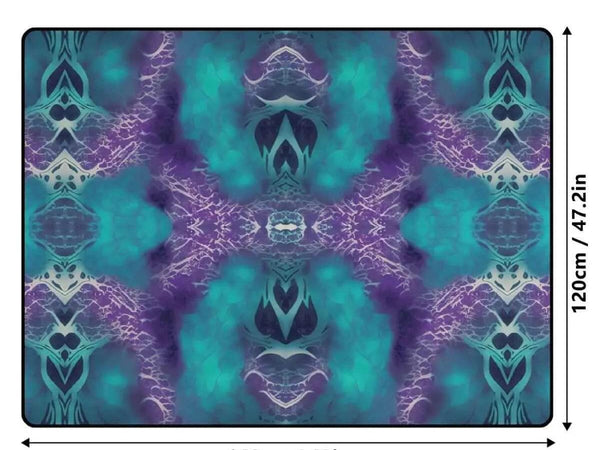 Ocean Mystique Area Rug | Deep Sea Gaming and Yoga Mat - Iron Phoenix GHG